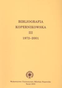 Bibliografia kopernikowska III 1972-2001