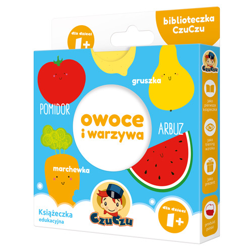 Biblioteczka CzuCzu Owoce i warzywa