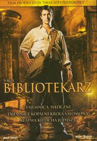 Bibliotekarz Tajemnica włóczni / Tajemnice kopalni króla Salomona / Klątwa kielicha Judasza