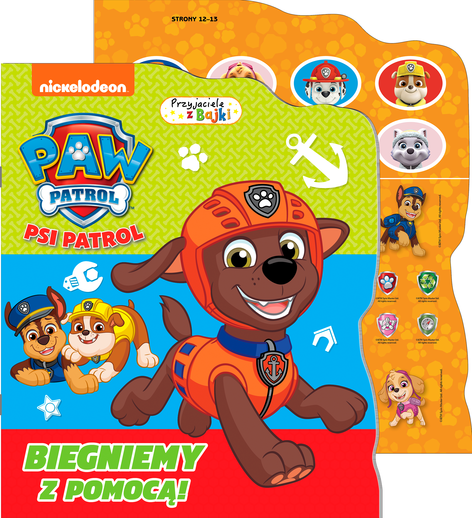 Biegniemy z pomocą! Psi Patrol. Przyjaciele z bajki