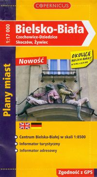 Bielsko - Biała Czechowice - Dziedzice Skoczów Żywiec 1:17 000