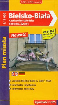 Bielsko-Biała plan miasta