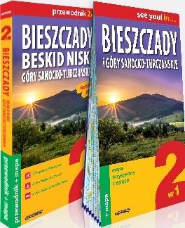 Bieszczady Beskid Niski Góry Sanocko-Turczańskie 2w1