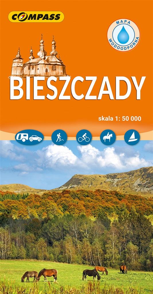 Bieszczady mapa 1:50 000