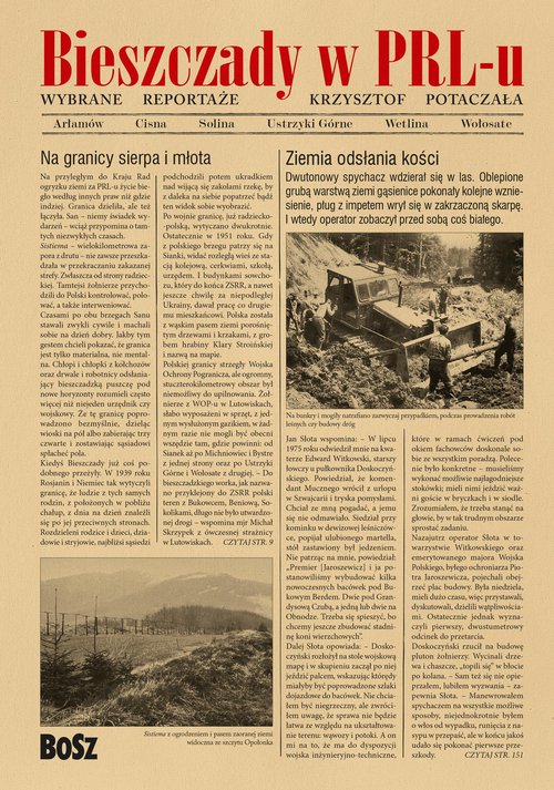 Bieszczady w PRL-u Wybrane reportaże