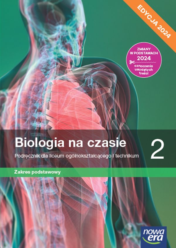 Biologia na czasie 2 Podręcznik Zakres podstawowy Edycja 2024