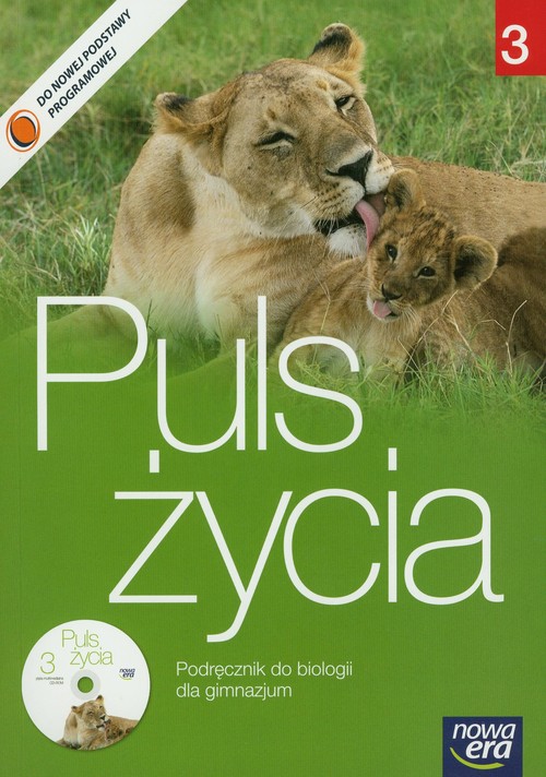 Biologia. Puls życia. Klasa 3. Podręcznik (+CD) - gimnazjum