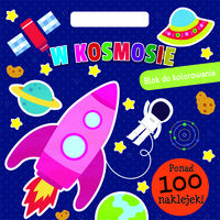 Blok do kolorowania W kosmosie
