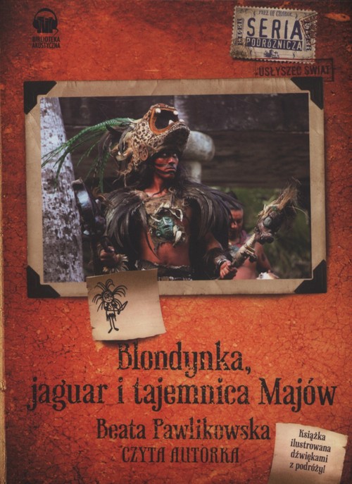 Blondynka, jaguar i tajemnica Majów. Książka audio CD MP3
