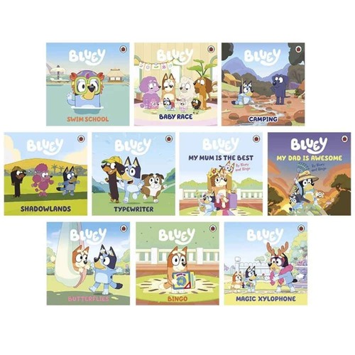 Bluey 10 Picture Books Collection