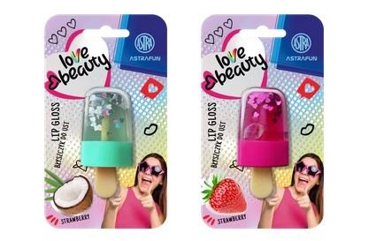 Błyszczyk do ust Astrafun Ice Cream 1szt. mix