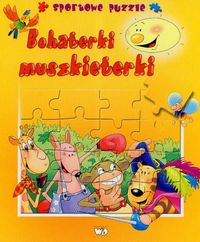 Bohaterki muszkieterki Sportowe puzzle