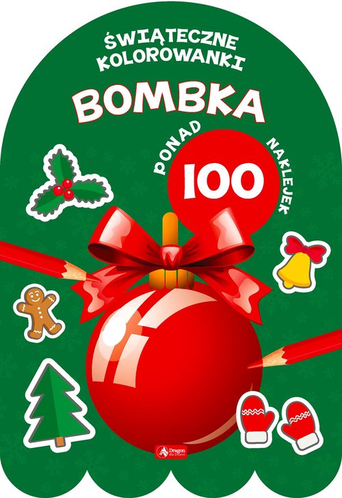 Bombka Kolorowanka z naklejkami