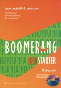Boomerang New Starter Podręcznik z płytą CD Język angileski