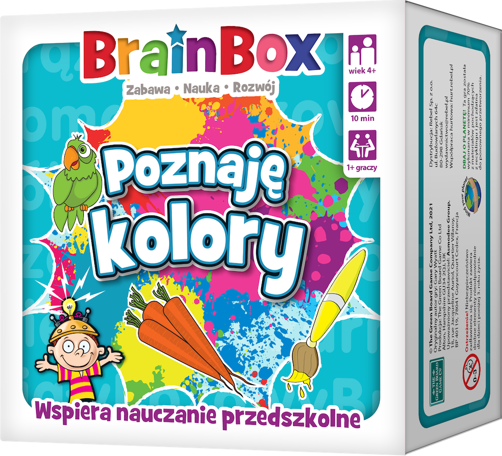 BrainBox Poznaję kolory