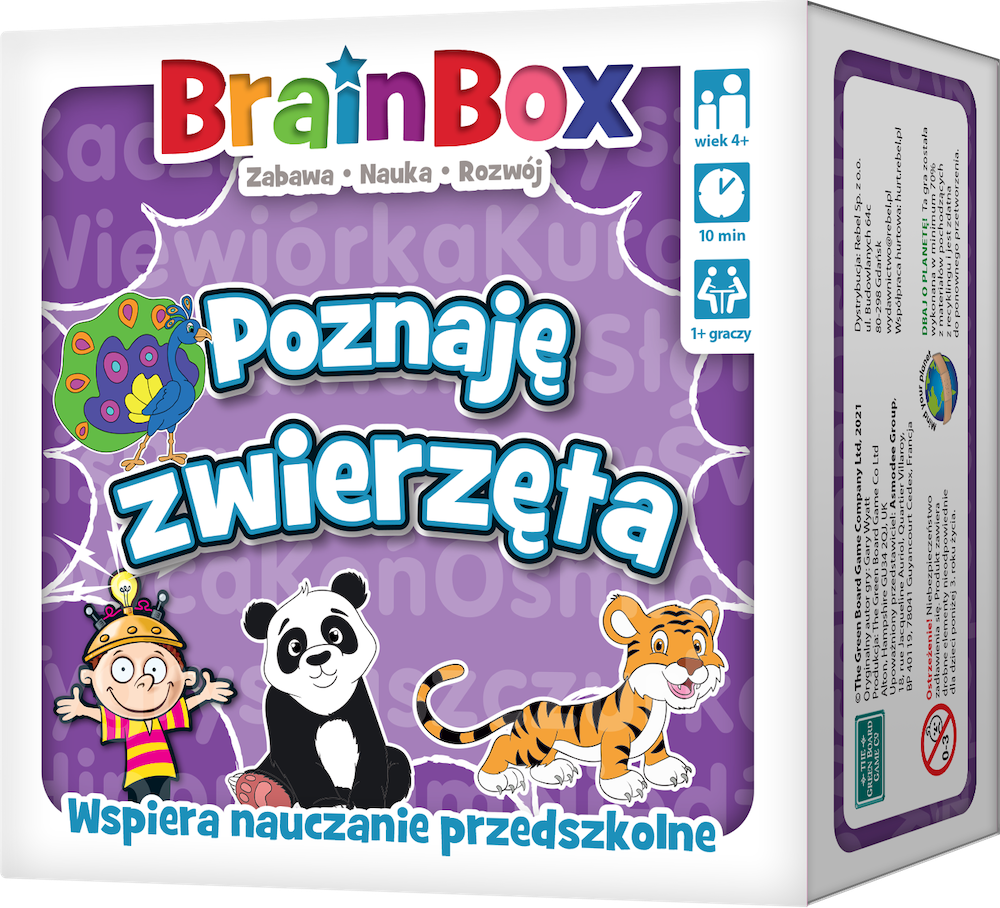BrainBox Poznaję zwierzęta