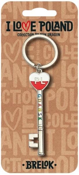 Brelok I love Poland Gdańsk ILP-BRE-A-GD-03