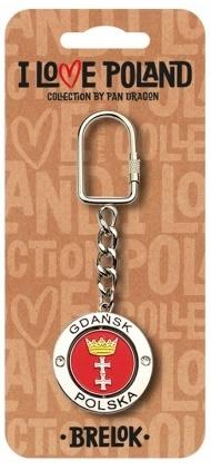 Brelok I love Poland Gdańsk ILP-BRE-C-GD-02