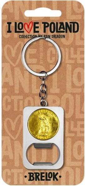 Brelok I love Poland Warszawa ILP-BRE-B-WAR-04