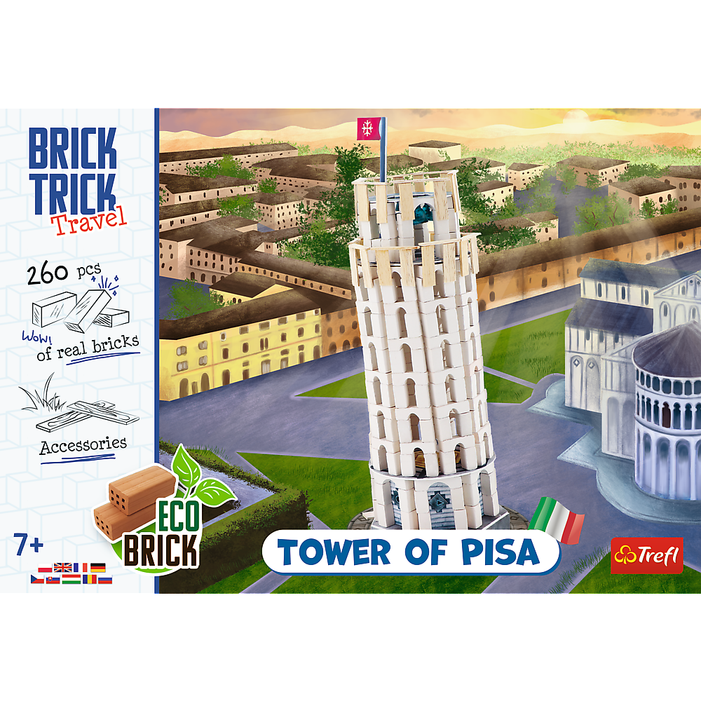 Brick Trick Travel Pisa