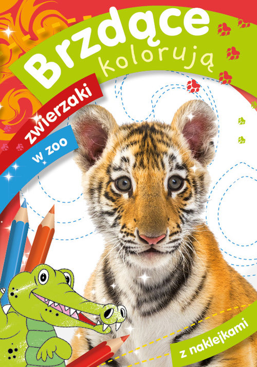 Brzdące kolorują zwierzaki w zoo