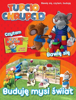 Buduję mysi świat bawię się czytam buduję Tupcio Chrupcio