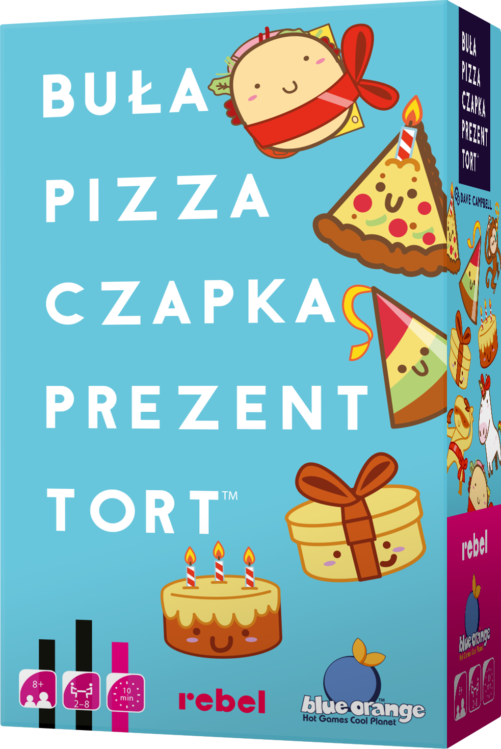 Buła, Pizza, Czapka, Prezent, Tort