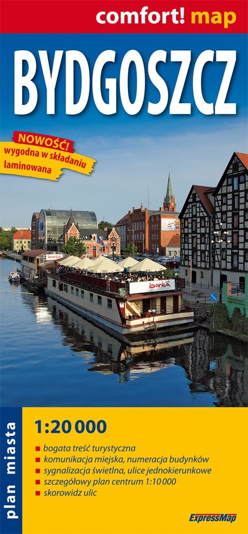 Bydgoszcz plan miasta 1:20 000