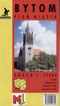 Bytom Plan miasta 1:22000