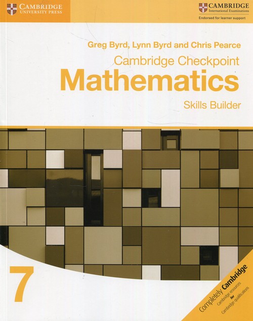 Cambridge Checkpoint Mathematics 7 Skills Builder
