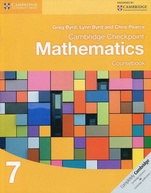 Cambridge Checkpoint Mathematics Coursebook 7