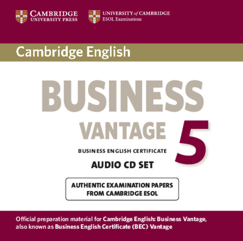 Cambridge English Business 5 Vantage Audio CDs