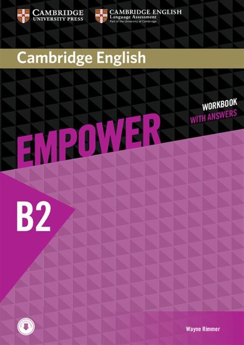 Cambridge English Empower Upper Intermediate Workbook with answers