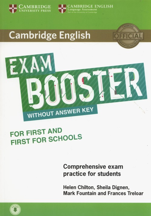 Cambridge English Exam Booster for First and First for Schools with Audio  Comprehensive Exam Practi