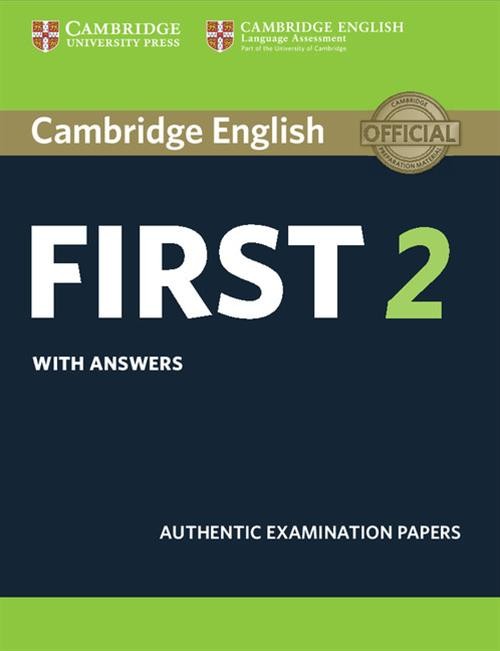 Cambridge English First 2 Student's Book with answers