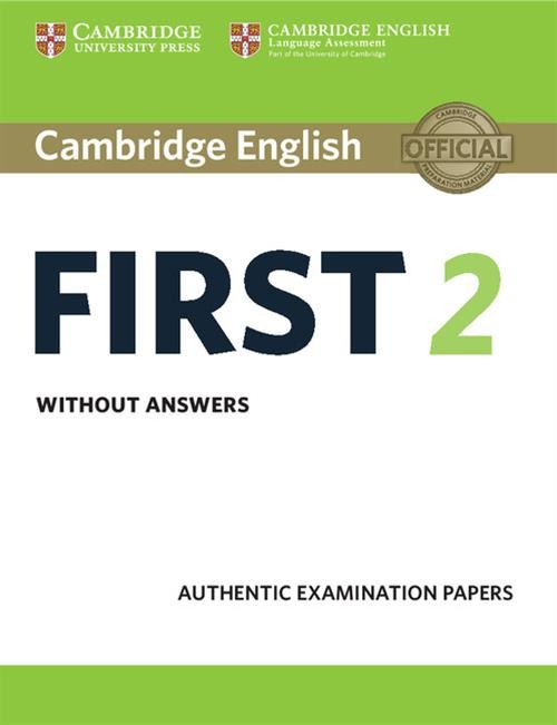 Cambridge English First 2 Student's Book without answers