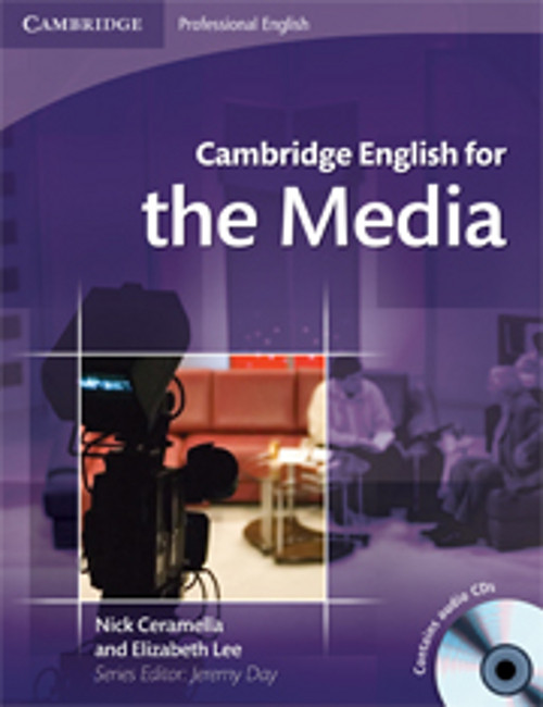 Cambridge English for the Media Book with Audio CD
