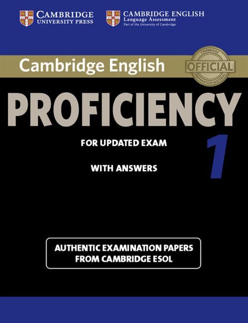 Cambridge English Proficiency 1 for Updated Exam