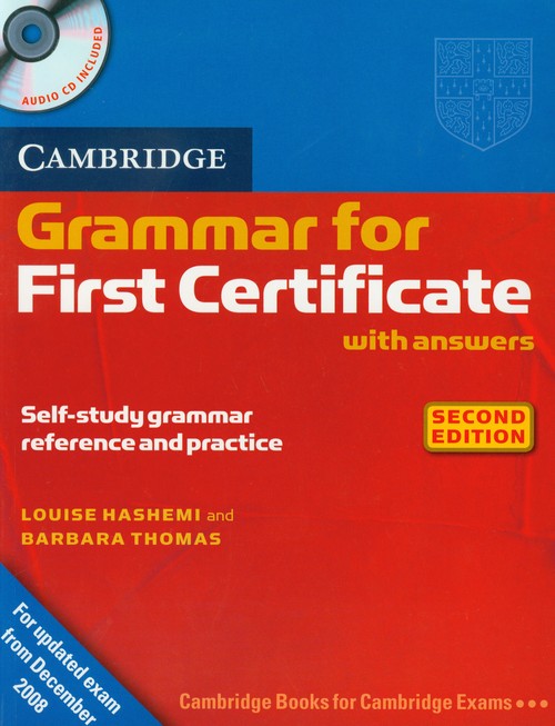 Cambridge Grammar for First Certificate with Audio CD, 2nd ed