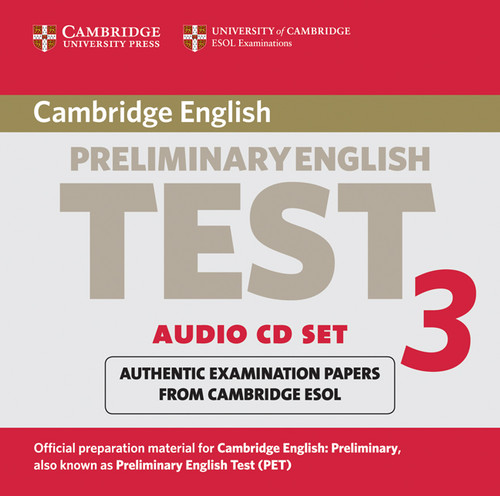 Cambridge Preliminary English Test 3 Audio CD Set