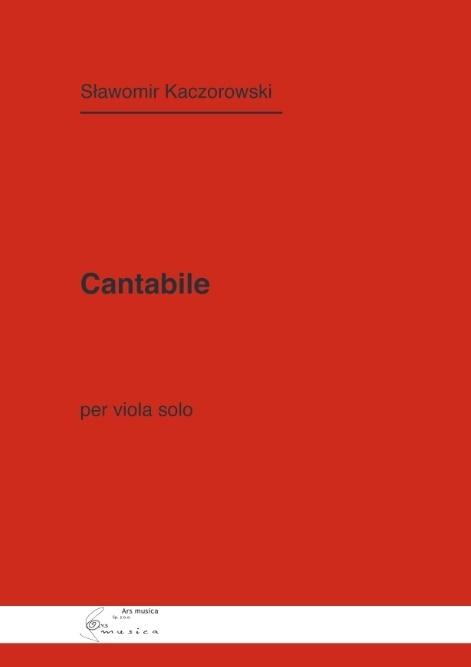 Cantabile na altówkę solo