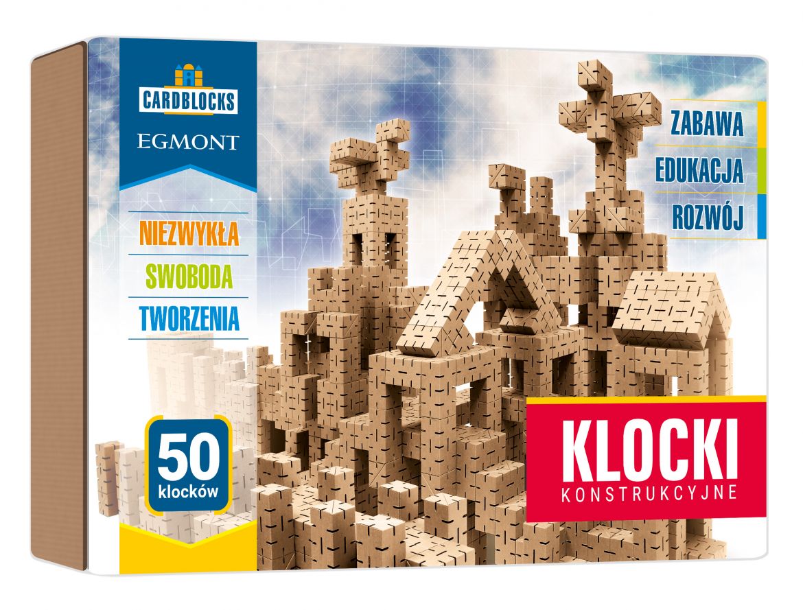 Cardblocks Kartonowe klocki konstrukcyjne zestaw podstawowy
