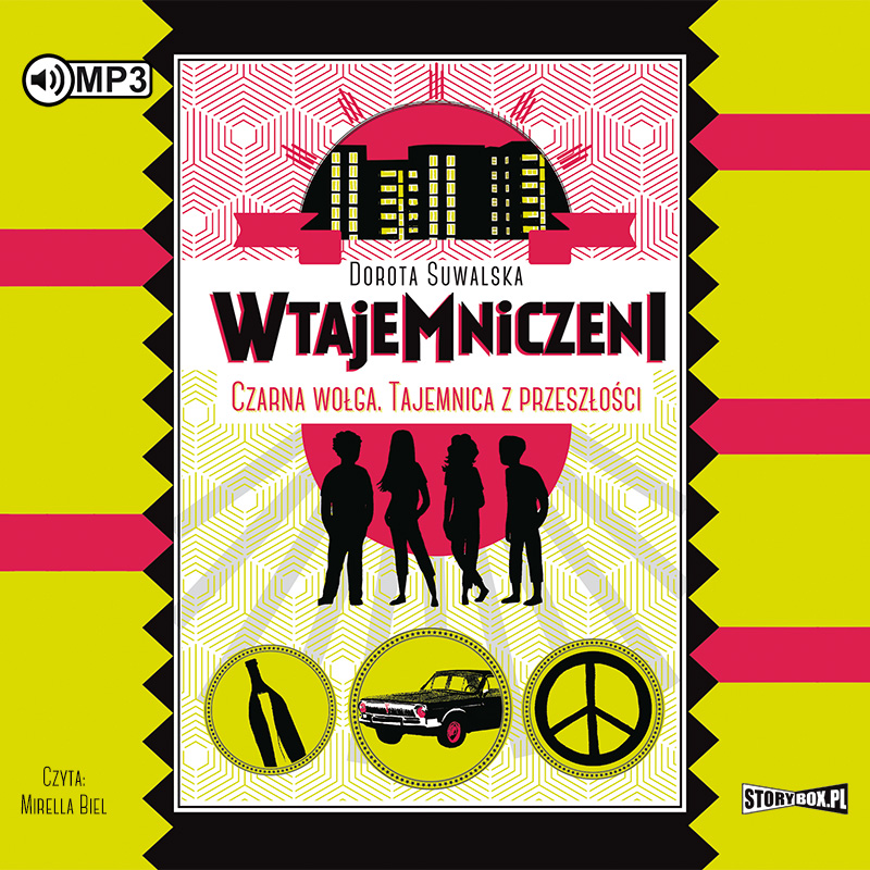 CD MP3 Czarna wołga tajemnica z przeszłości. Wtajemniczeni. Tom 2