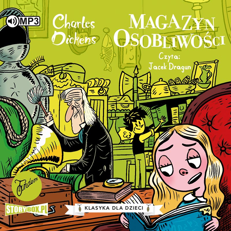 CD MP3 Magazyn osobliwości. Klasyka dla dzieci. Charles Dickens. Tom 9