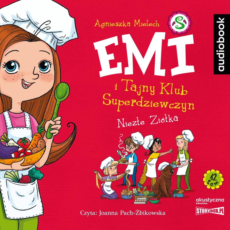CD MP3 Niezłe ziółka. Emi i Tajny Klub Superdziewczyn. Tom 12