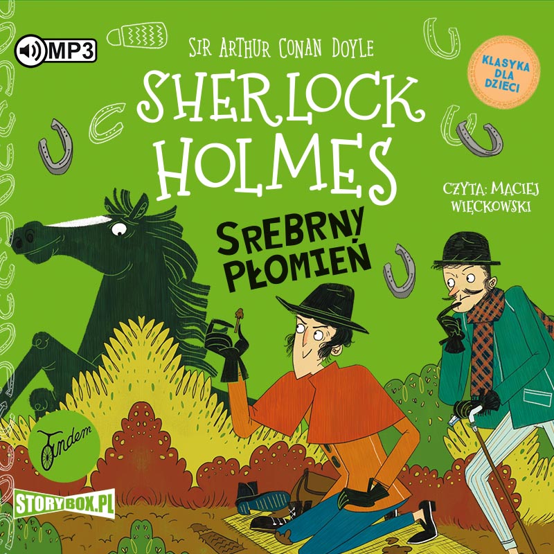 CD MP3 Srebrny Płomień. Klasyka dla dzieci. Sherlock Holmes. Tom 16