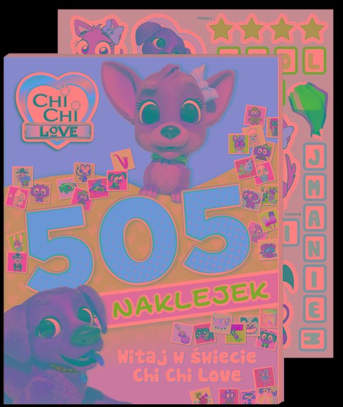 Chi chi love. 505 naklejek. Witaj w świecie Chi Chi Love