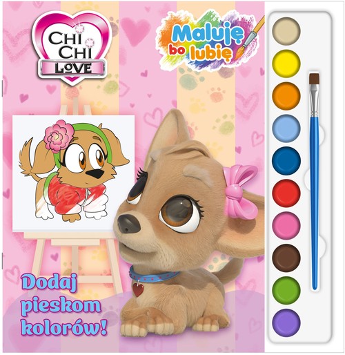 Chi Chi Love Maluję bo lubię Dodaj pieskom kolorów!