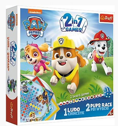 Chińczyk/Psi wyścig Paw Patrol