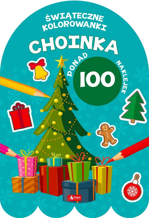 Choinka Kolorowanka z naklejkami